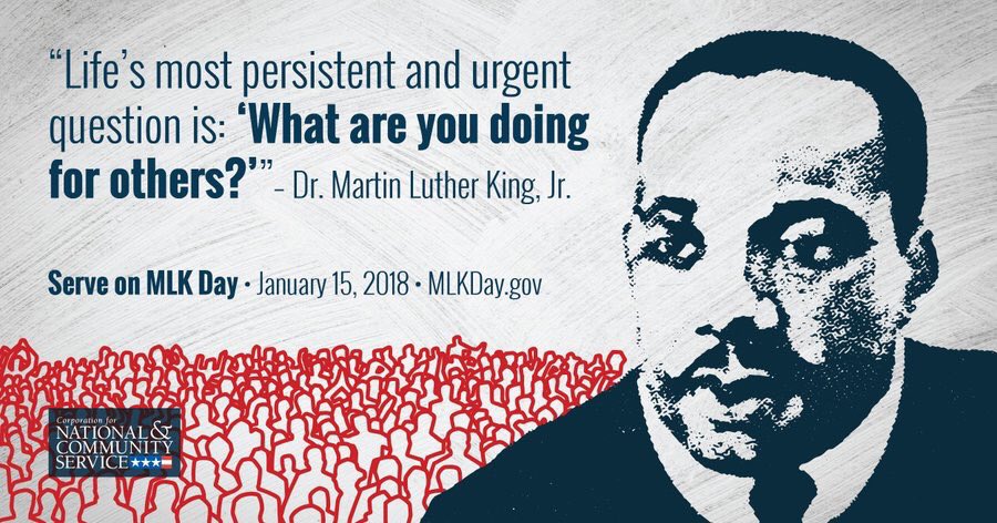 Everyone have a great three day weekend! #MLKDay