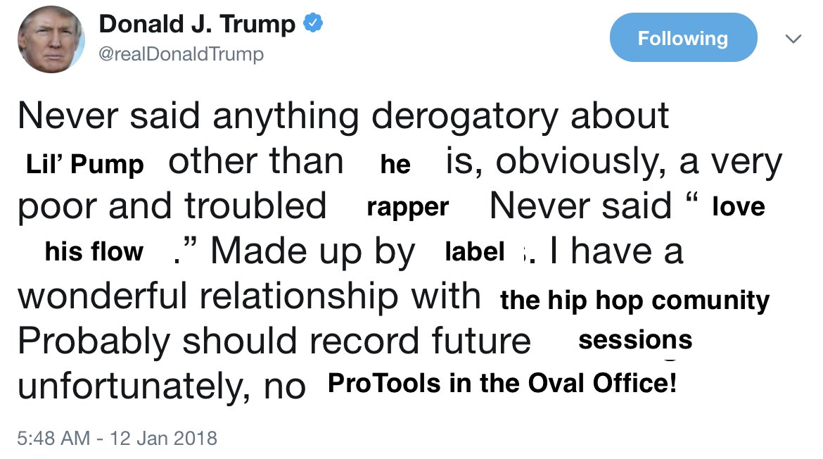 Trump MadLibs (@djtmadlibs) on Twitter photo 