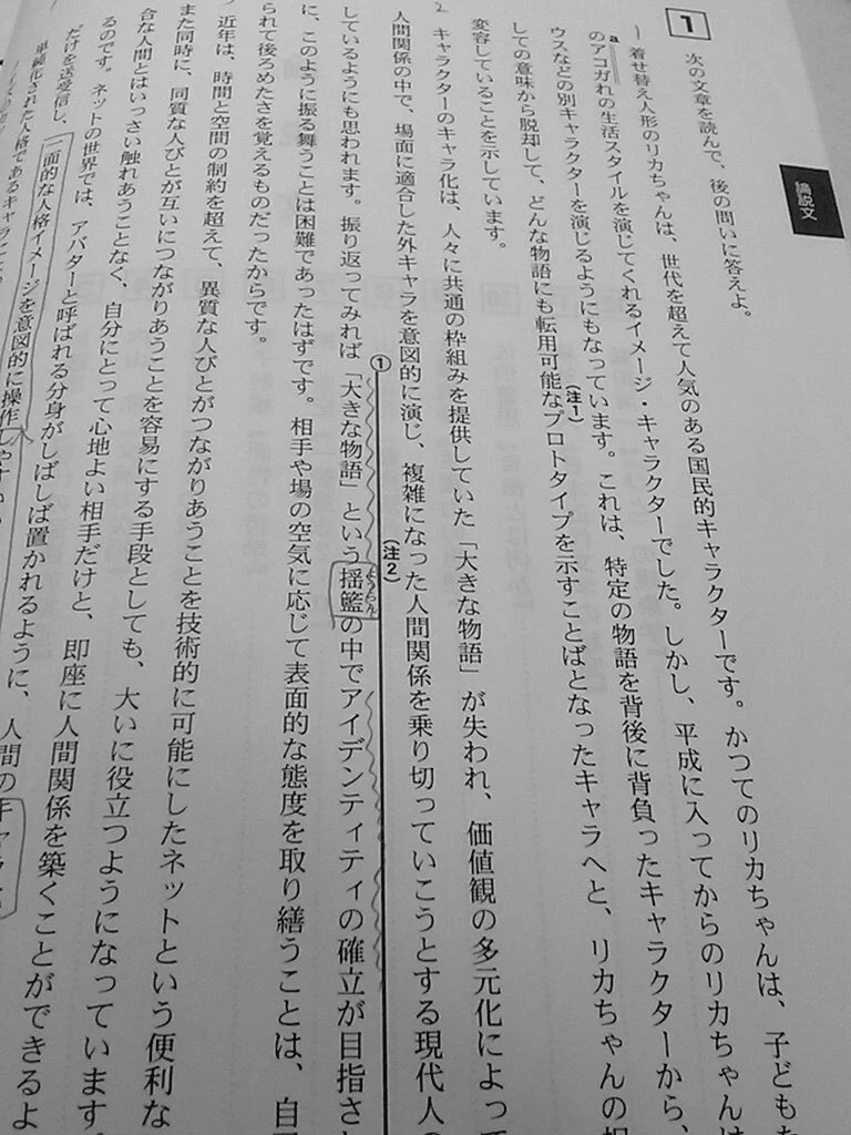 2年前に起きた「センター試験リカちゃんの乱」 をふり返っておきましょう。