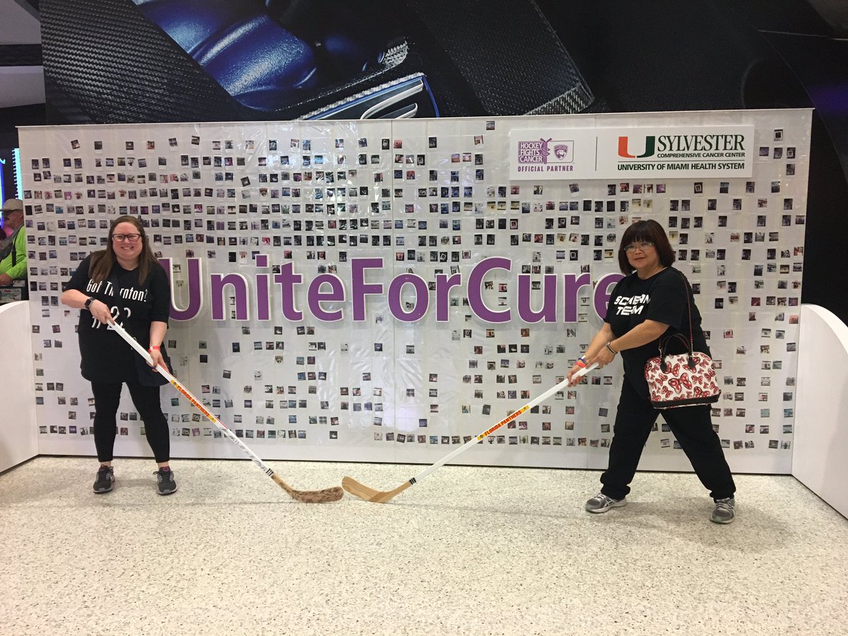 KinderChong's tweet photo. .@FlaPanthers #uniteforcures https://t.co/DMOiRmVsRm