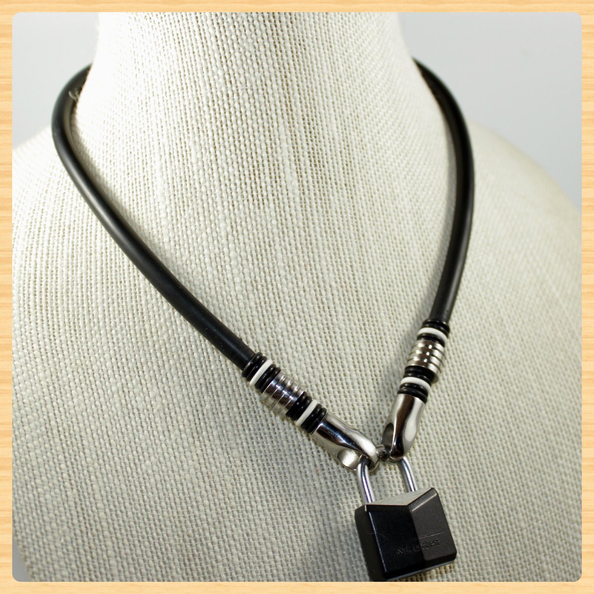 Sir_Dex9300's tweet photo. My new rubber waterproof cord collar! Cuzomize yours today on my Etsy page. Link in my bio. #bondage #fetish #fetishgear #leathercollar #daycollars #cordlockdesigns #submissive #pupplay #slave #kink #slavecollar #subcollar #lockedcollar #waterproofcollar #rubbercollar https://t.co/ZtfMJEZAdW