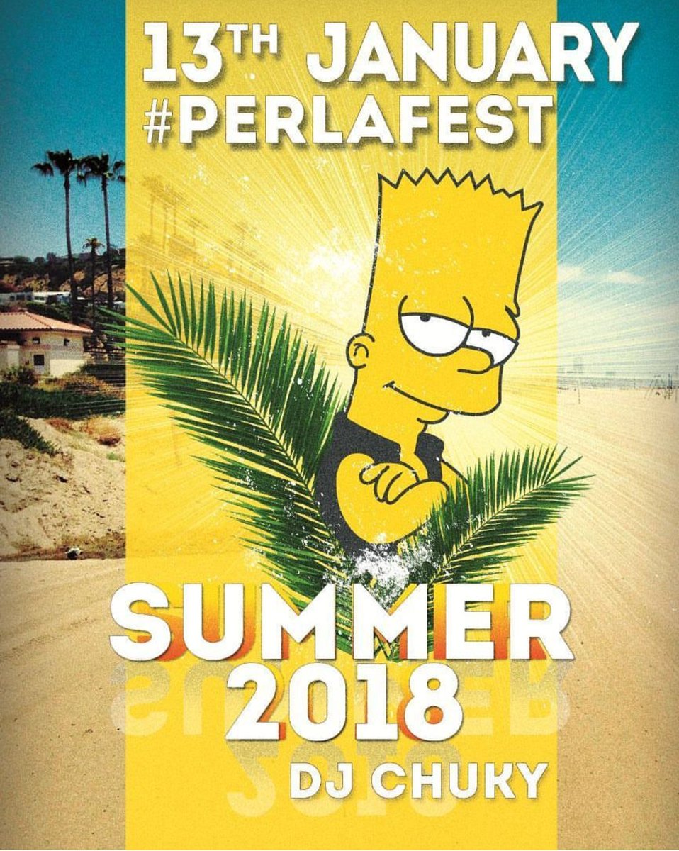 PerlaFest's tweet photo. #PerlaFestSummer Esté sábado 13/01 en Melquiot 1163. Dale rtw a la imagen y participa del sorteo 😎😎 mas info en nuestro instagram: @perlafest 🔥 https://t.co/3pvxHDH3l4