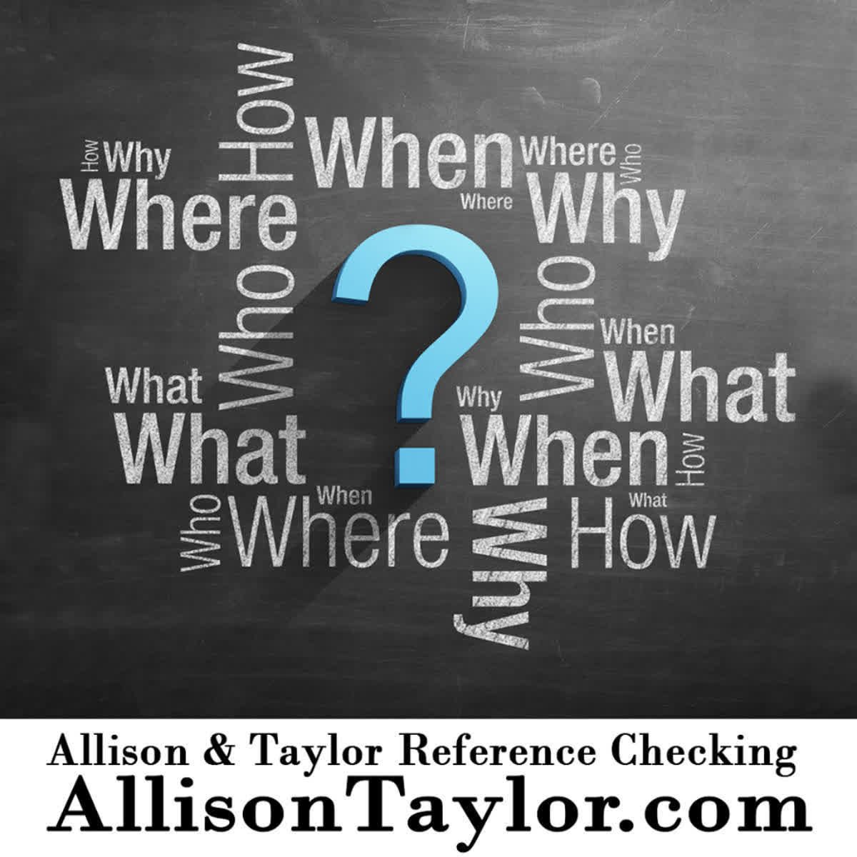 AllisonTaylorAT's tweet photo. Many #AllisonAndTaylor clients decide to have additional or specific questions asked of their employment references. These custom reports are available for an additional fee. Find out how Allison &amp; Taylor can help you, https://t.co/V4GkaFo0F9.
#references #referencecheck https://t.co/0aKqQRfe63