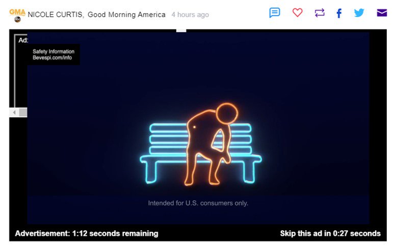 admanchris's tweet photo. Prime example of whats wrong with digital video advertising...1:30 ad with a skip option available after :30. Who thinks this is actually a good idea and why are publishers even allowing this garbage on their platforms. #advertising #digitalvideo #fail #pooruserexperience https://t.co/F4Pu5iRoG5