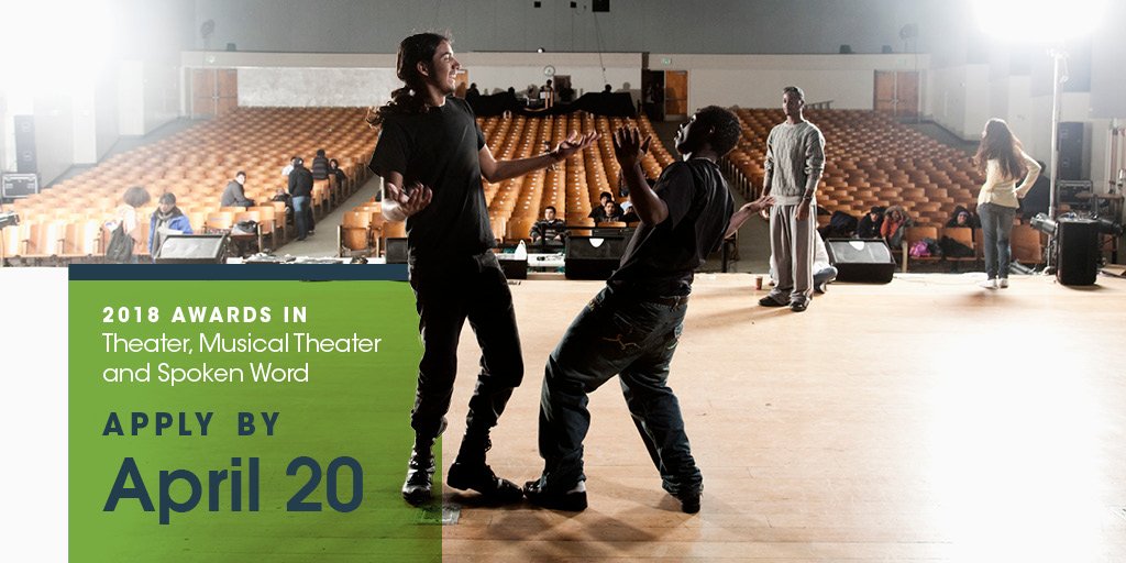 theatrebayarea's tweet photo. Applications open for this year’s #Hewlett50 Arts Commissions—supporting new works of theater, musical theater and spoken word. Apply by April 20! https://t.co/FVSIdDUjuW   @Hewlett_Found https://t.co/PHtRzA1fH2