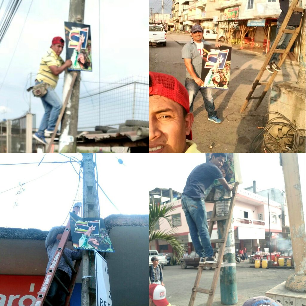 cut_guayas's tweet photo. Nuestras juventudes de la @EcuadorCut trabajando en la campaña por el #SI con optimismo el pueblo del Guayas dice #7VecesSi https://t.co/4WTRQha8xG
