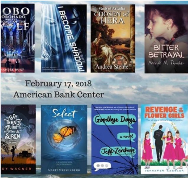 TBFBay's tweet photo. Catch all these most excellent #yalit titles at Teen Bookfest by the Bay https://t.co/Cjty0grK6v https://t.co/j17qYmZrct