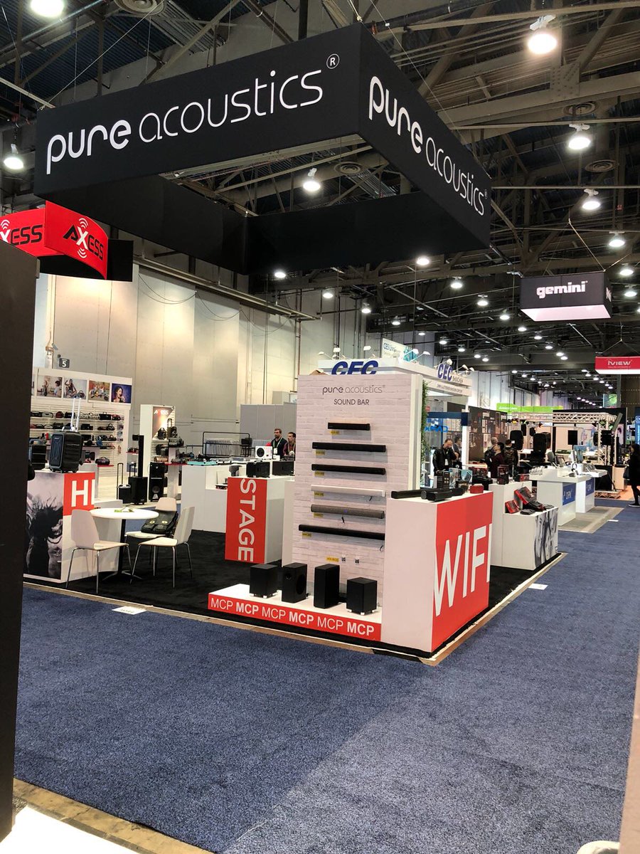 pureacoustics's tweet photo. Last day at #CES2018 https://t.co/B9FBeKZBxE
