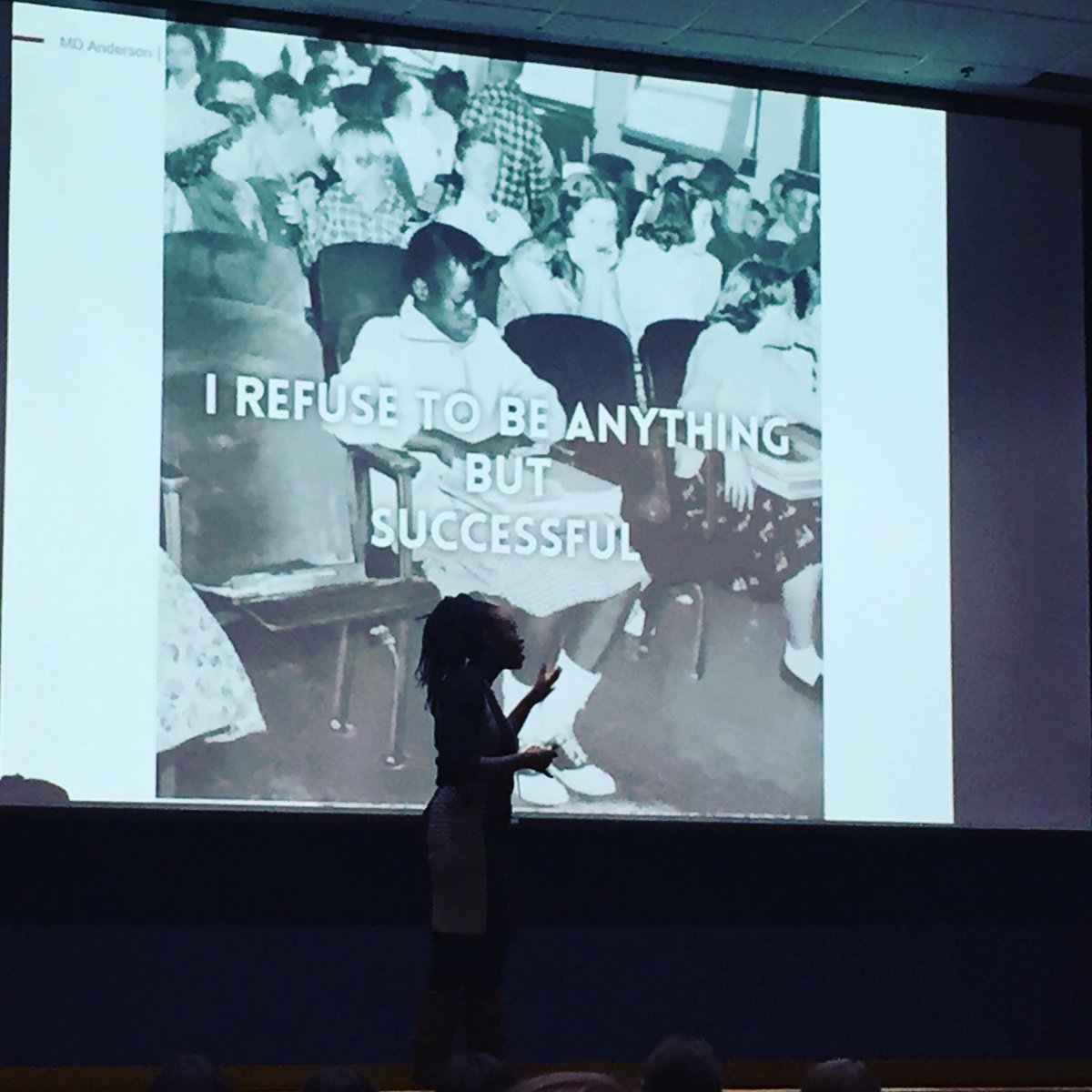 kucuwip's tweet photo. Our first plenary talk by the fantastic Julianne Pollard-Larkin! #apscuwip #cuwip2018 #kucuwip #badasswoman #womeninstem #womeninphysics
@KUPhysicsAstro https://t.co/6fxHjk5Lgi