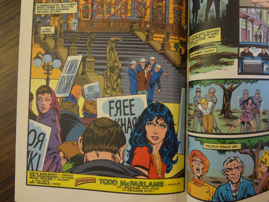 GrabAComic's tweet photo. COYOTE Vol.1 #11 EPIC Comics (March 1985) Near Mint Condition - Hard to find in grade. 1st Ever TODD McFARLANE Artwork for Marvel. 2nd story in the book "SLASH". He had it since the first panel!! AMAZING Artist.

#GrabAComic #ToddMcFarlane #EpicComics #1stArtwork https://t.co/UkmVT4BUFM