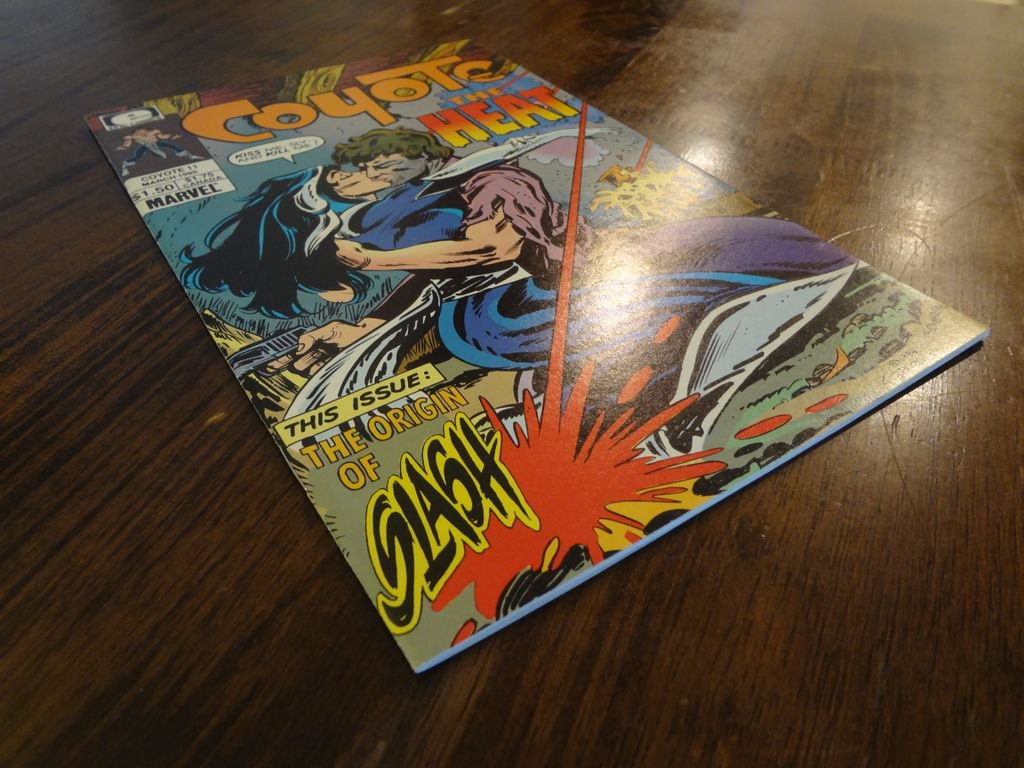 GrabAComic's tweet photo. COYOTE Vol.1 #11 EPIC Comics (March 1985) Near Mint Condition - Hard to find in grade. 1st Ever TODD McFARLANE Artwork for Marvel. 2nd story in the book "SLASH". He had it since the first panel!! AMAZING Artist.

#GrabAComic #ToddMcFarlane #EpicComics #1stArtwork https://t.co/UkmVT4BUFM