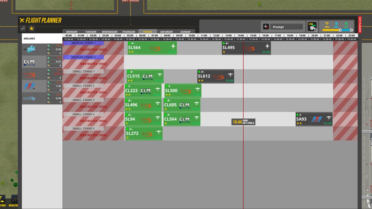 AirportCEO's tweet image. Feeling experimental this weekend? Alpha 23.3 was just deployed on the experimental branch containing the new airline contract system and a few other important fixes. Patch notes and instructions here: forum.airportceo.com/t/airport-ceo-… #patch #gamedev #indiedev #gamedesign #indiegame