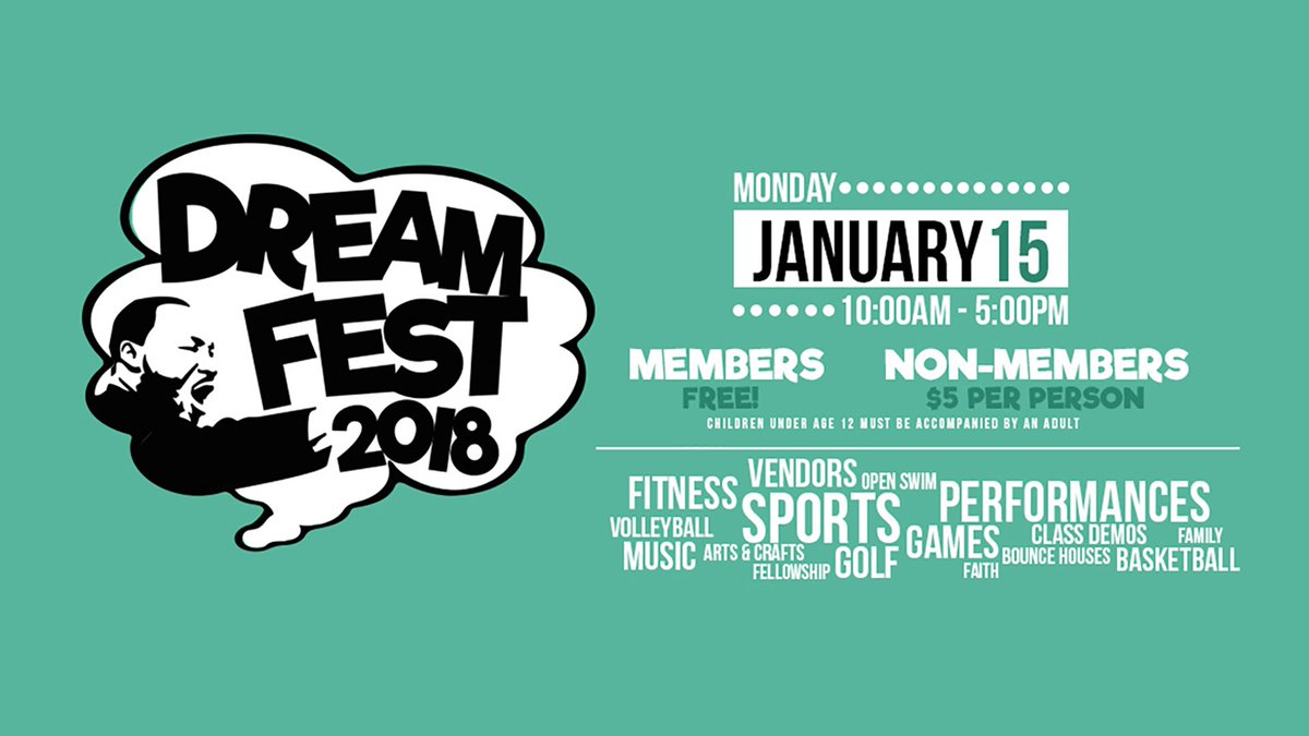 KrocChicago's tweet image. Monday 1/15 is #DreamFest! FEATURING:
- @TAINational meet &amp;amp; greet 
- World Skating Champs Darius Sanders &amp;amp; Samantha Krusza performance 
- Plus sports, crafts, &amp;amp; carnival games!

Kroc Members FREE! Non-members $5/person (under 3 free). Tickets sold in-person only at #KrocCenter.