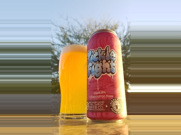 The fellas at <a href="/theshopbeerco/">The Shop Beer Co.</a> collabed with <a href="/PizzaPortBeer/">Pizza Port Brewing Co.</a> and put out an East Coast meets West Coast IPA. Slightly hazy, but tons of hops and juicy goodness 🍻🌵🙌