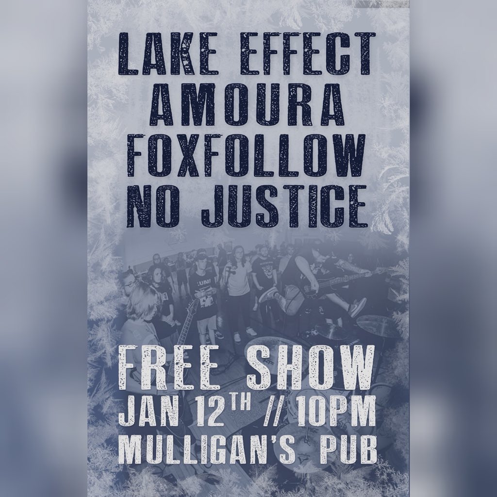 LakeEffect_'s tweet photo. #GrandRapids we are playing Mulligans Pub and hitting up @yesterdog playing with our friends in @amouraband #MulligansPub https://t.co/9siYS6ZHxk