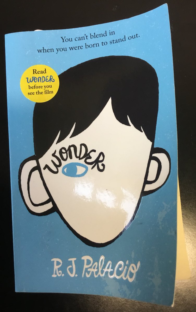 RangLeanne's tweet photo. ‘Wonder’ by R.J. Palacio will always have a special place in our hearts #Wonder #ReadAloud https://t.co/J30JM5yeyC