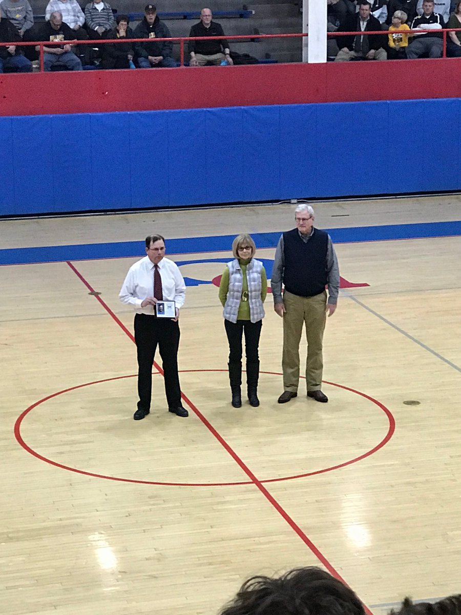chspride1's tweet photo. Congrats to Hall of Fame athletic trainer Steve Knoche and track coach Randy Peters, honored tonight! https://t.co/h5MkWPJpcY