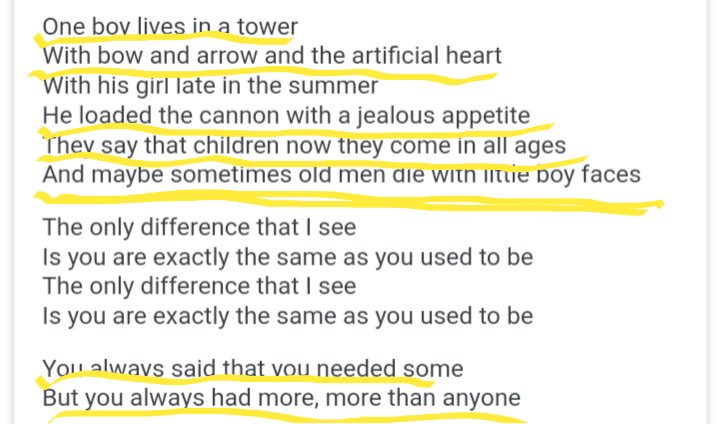 700poems's tweet photo. I just realized this old song from 2005 by the Wallflowers....
🎶🎵"The only difference that i see, is you are exactly the same as you used to be"🎵🎶
.... is about Trump 😨
#shitholeTOWER https://t.co/MDNrgry5Fb
