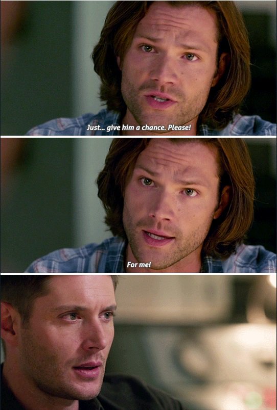 LupiP24's tweet photo. El poder de la persuasión (? 
#SupernaturalWarner #ArgentinaWantsSpnCon @WarnerChannelLA https://t.co/uHgsVotuGo