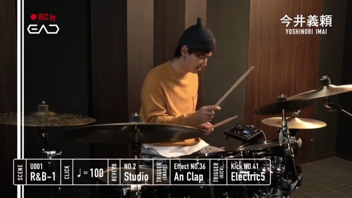 Y_imai_Drums's tweet photo. キックとスネアにトリガーしてみた。
クラップと電子キック。
見てちょんまげ。
いやーそれにしてもEAD10すごい♪
今井義頼 meets EAD10 vol.3 https://t.co/rDhzHJ7NC6 @YouTube
#YamahaEAD10
#EAD10
#今井義頼
#ヤマハドラムス
#ドラム動画
#live_custom https://t.co/GBUF6u4vRg