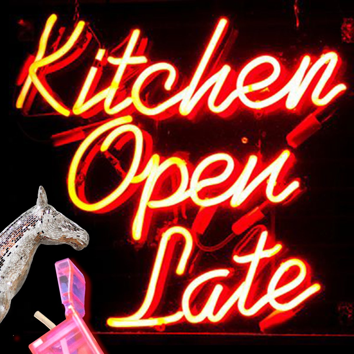 Whether you’re trying to boogie down, grub down, or just sit down — our menu is LIVE until 3:30am today and tomorrow 💥🍽🕺