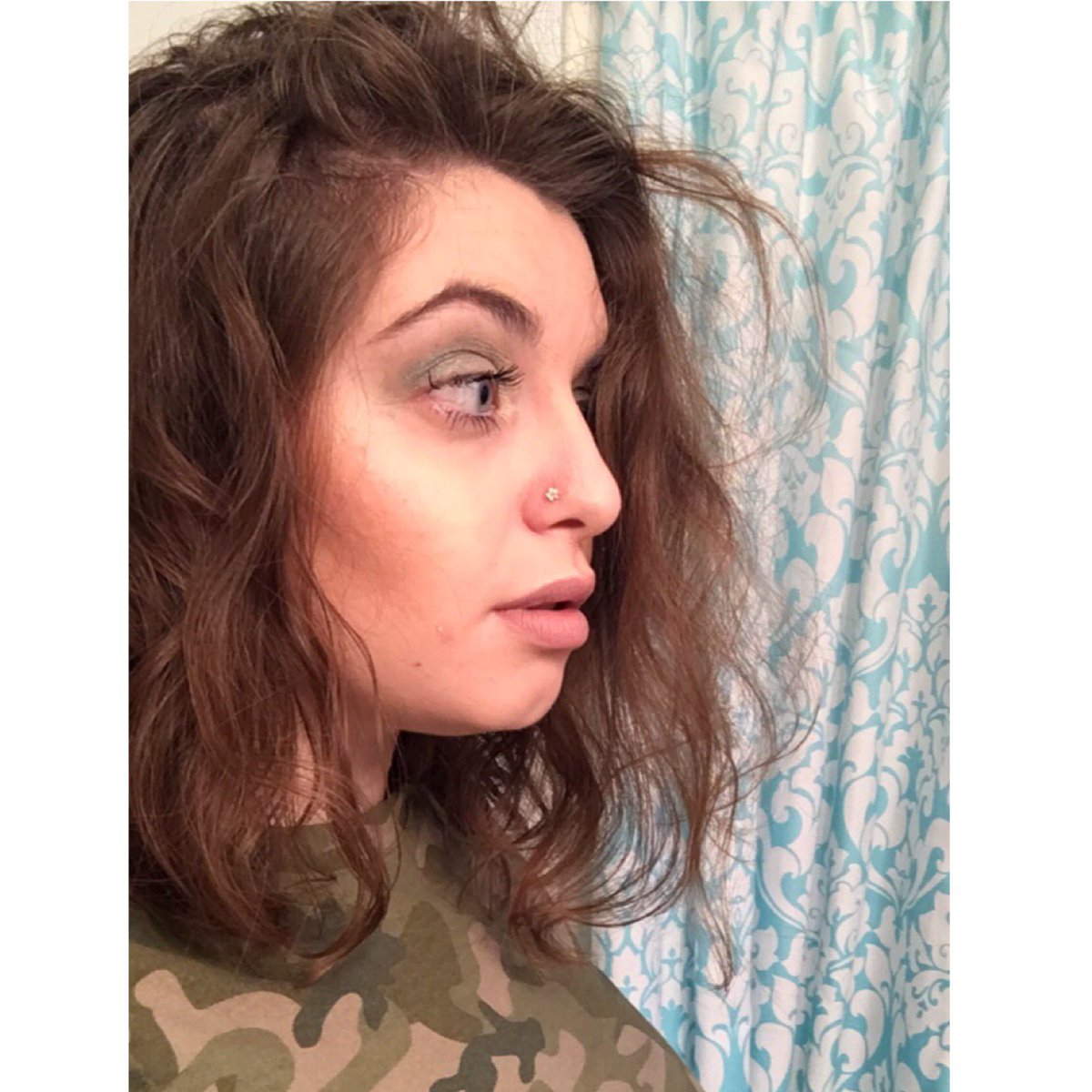 acidalexandra's tweet photo. a little bit of #matte white powder from #ulta and the glow is outrageous! #highlight #facegamestrong https://t.co/0G0R1OJp5I