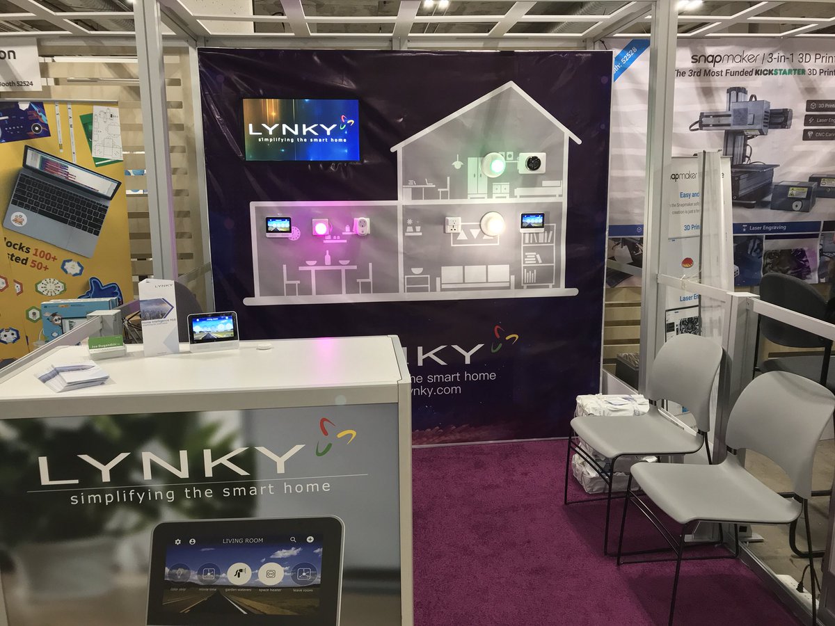 LynkyHub's tweet photo. And, that’s a wrap! Thanks, #CES - see ya next year! #LynkyCES #smarthome #tech https://t.co/cRbQCaD0vL