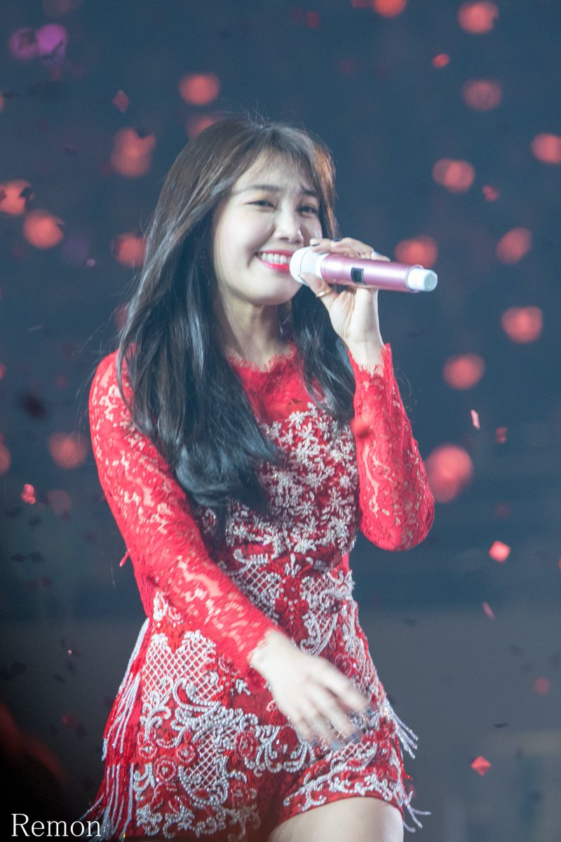 Apink_remon's tweet photo. 180112 #Apink #Eunji(@Apinkjej) at Apink 4th Concert＜PINK SPACE 2018＞Day1 https://t.co/E95qetPXtH