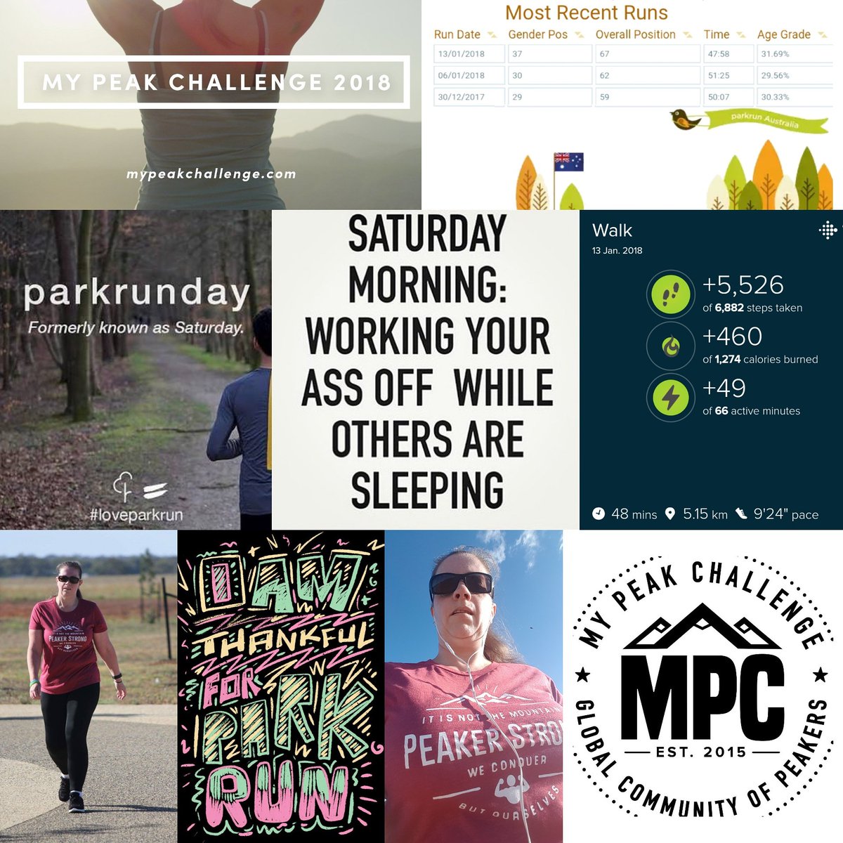 partnerslncrime's tweet photo. Saturday = @parkrunAU (walk/jog a little) Day. 3/3. I smashed my PB by 2mins+. ๐#InspiredByMPC @MyPeakChallenge #MPC2018 #PeakStreak @PeakerTees @auspeakers #Parkrun #29To40 #PeakerStrong https://t.co/fFZM7iHXUz
