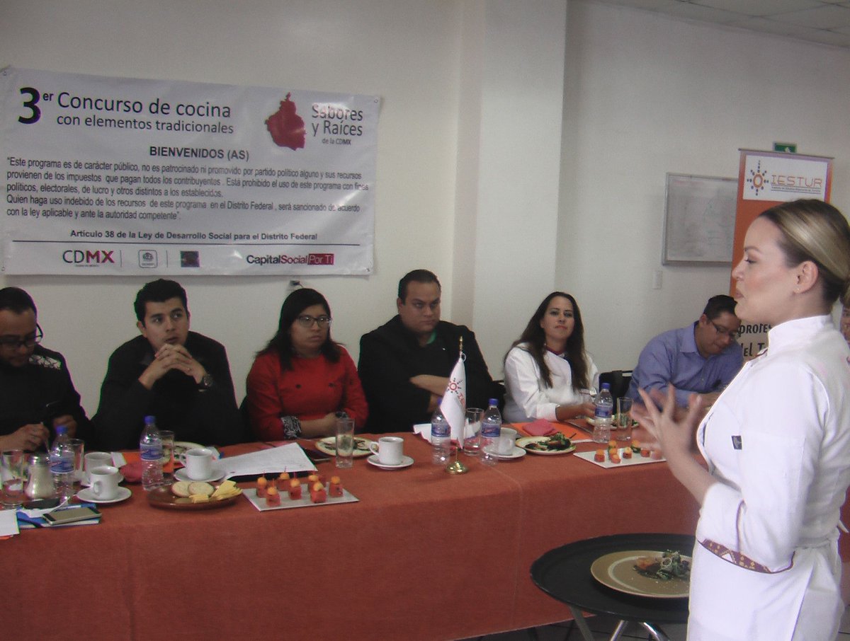 Segundo día de participaciones de los concursantes de Sabores y Raíces de la CDMX, Los invitamos a presenciar el evento: 17 y 19 de Enero de 2018, en la Escuela Superior de Turismo  y en el Cecyt 13, ambas escuelas del IPN, a partir de las 10 hrs. buff.ly/2CYdmVE