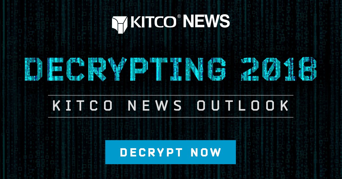 KitcoNewsNOW's tweet photo. Catch Up On Kitco's #Decrypting2018 Outlook: Exclusive Content On What Awaits In The New Year | https://t.co/G8XjsbUZuM https://t.co/AsSjvyv8XK