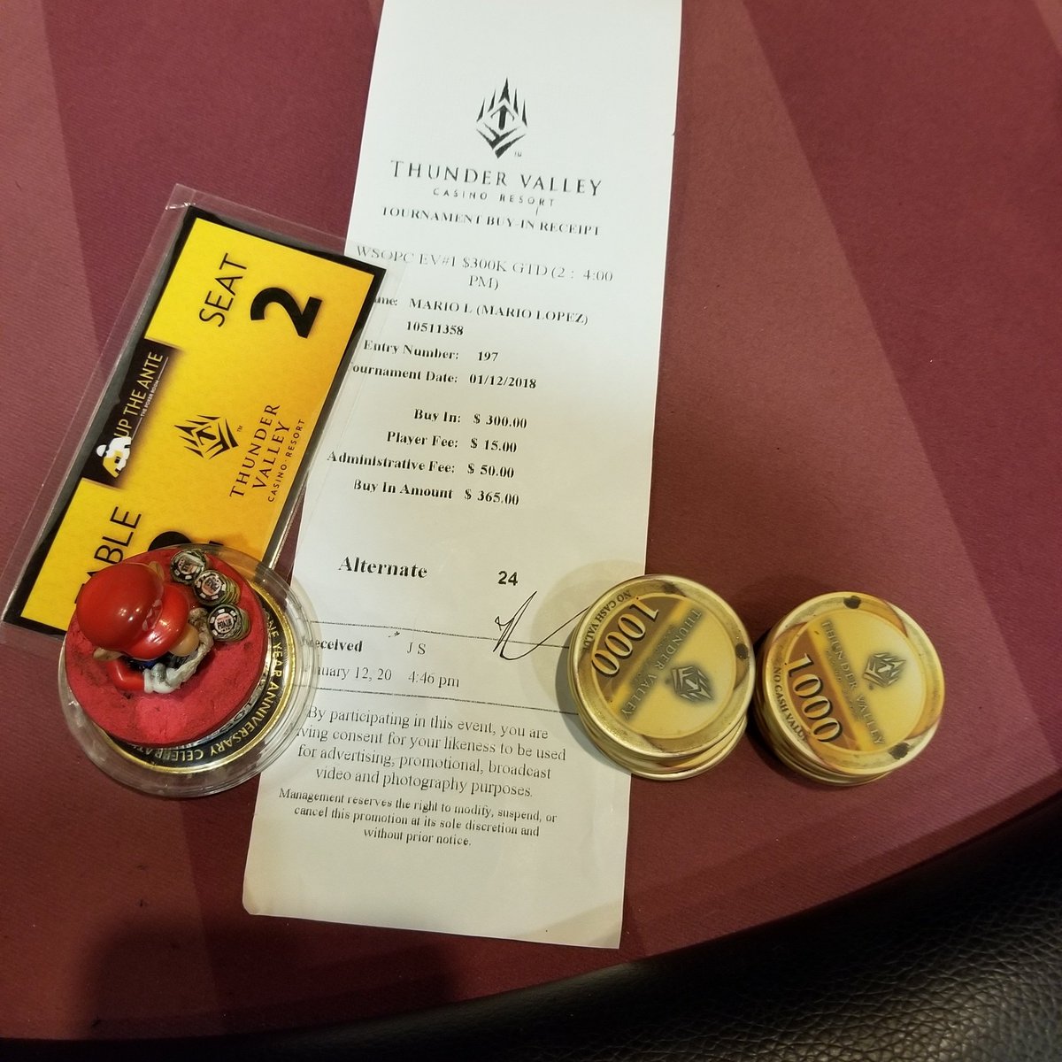 RaiderMario707's tweet photo. #SuperMarioIsInDaBuilding #LetsDoDaDamThang @TVPokerRoom wsop circuit 300kgtd https://t.co/9DrtAm6MTL
