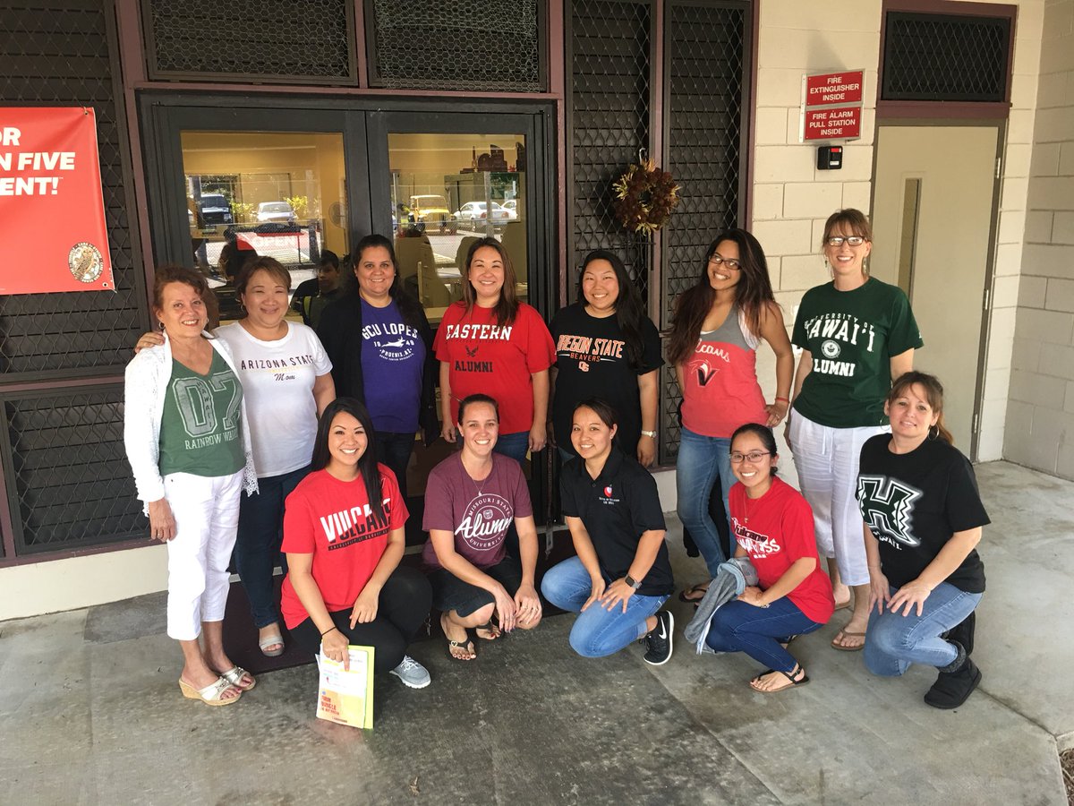ChristineGealon's tweet photo. Exposing our keiki to college...helping build their future story!  #teamKEO @CASKeone @HIDOE808 @keonepoko https://t.co/9DuAp9q7Nm