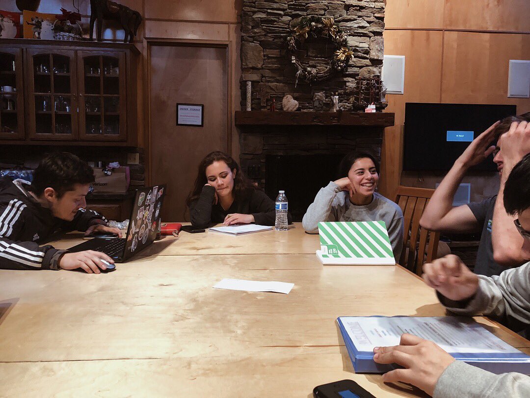 Winter Retreat Day 1!!! ☃️ #shpe #shpecsulb #csulb