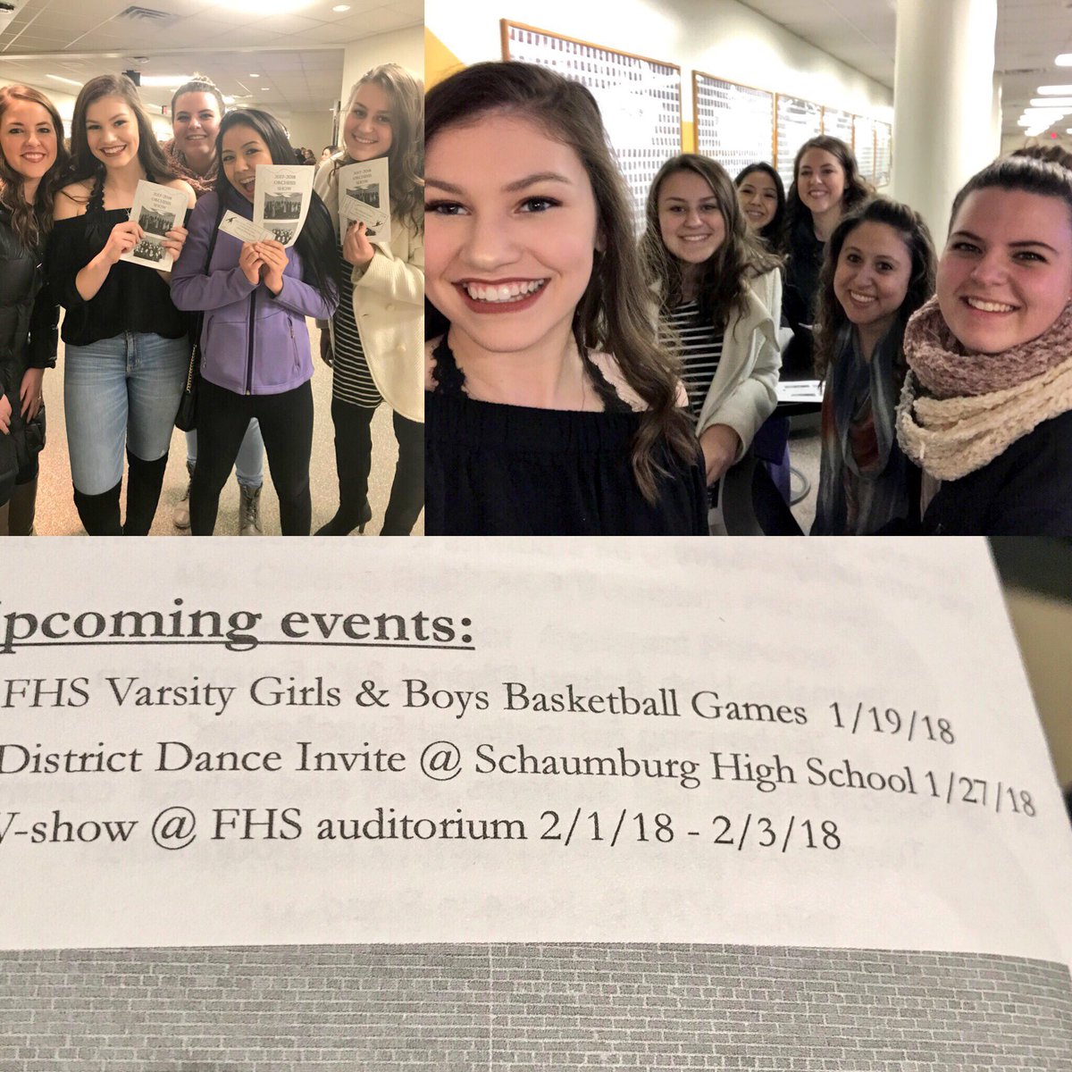 SHS_Orchesis's tweet photo. @FhsOrchesis LOVED the show!!! ❤️😁 we can’t WAIT to share the stage with you in 2 WEEKS! 💃🏻👯‍♀️🤩 #OrchesiSisters #LovetoLoveDance #DeathDrop #SheIn #LETSGO #D211InviteExcite #WEARESHS https://t.co/RbY7v7k6GW