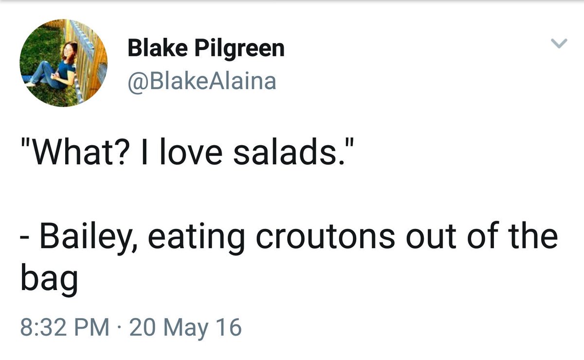 BlakeAlaina's tweet photo. @StopGavin Salad Soulmates https://t.co/aq6b7V2uuG