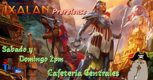 TOLARIANOS!!! No olviden que tenemos PreRelease de Rivals of Ixalan este fin de semana desde las 2 PM. Los Esperamos!!!