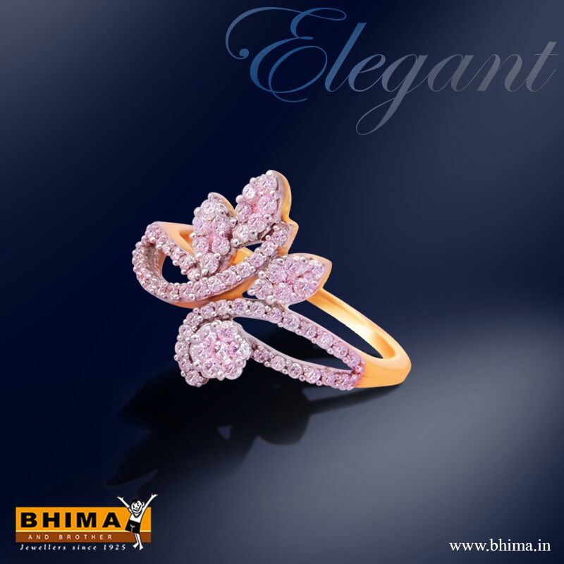 18kt Gold Hand Made Diamond Solitaire Ring | Purchase Online