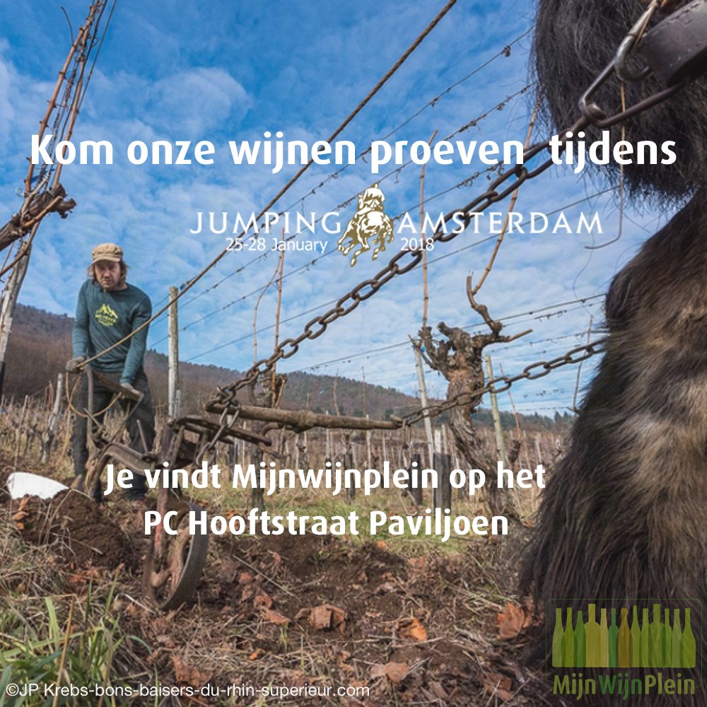 Sluit je ogen en denk aan de lekkerste wijn. 
Ook dit jaar is @mijnwijnplein aanwezig tijdenS <a href="/JumpingAdam/">Jumping Amsterdam</a>.
Je vindt ons op het PC Hoofdstraat paviljoen. Kom je langs om te proeven? (25-28 januari 2018) ( 📷© <a href="/jpkrebs/">Jean P. Krebs 🌻🌻</a> )