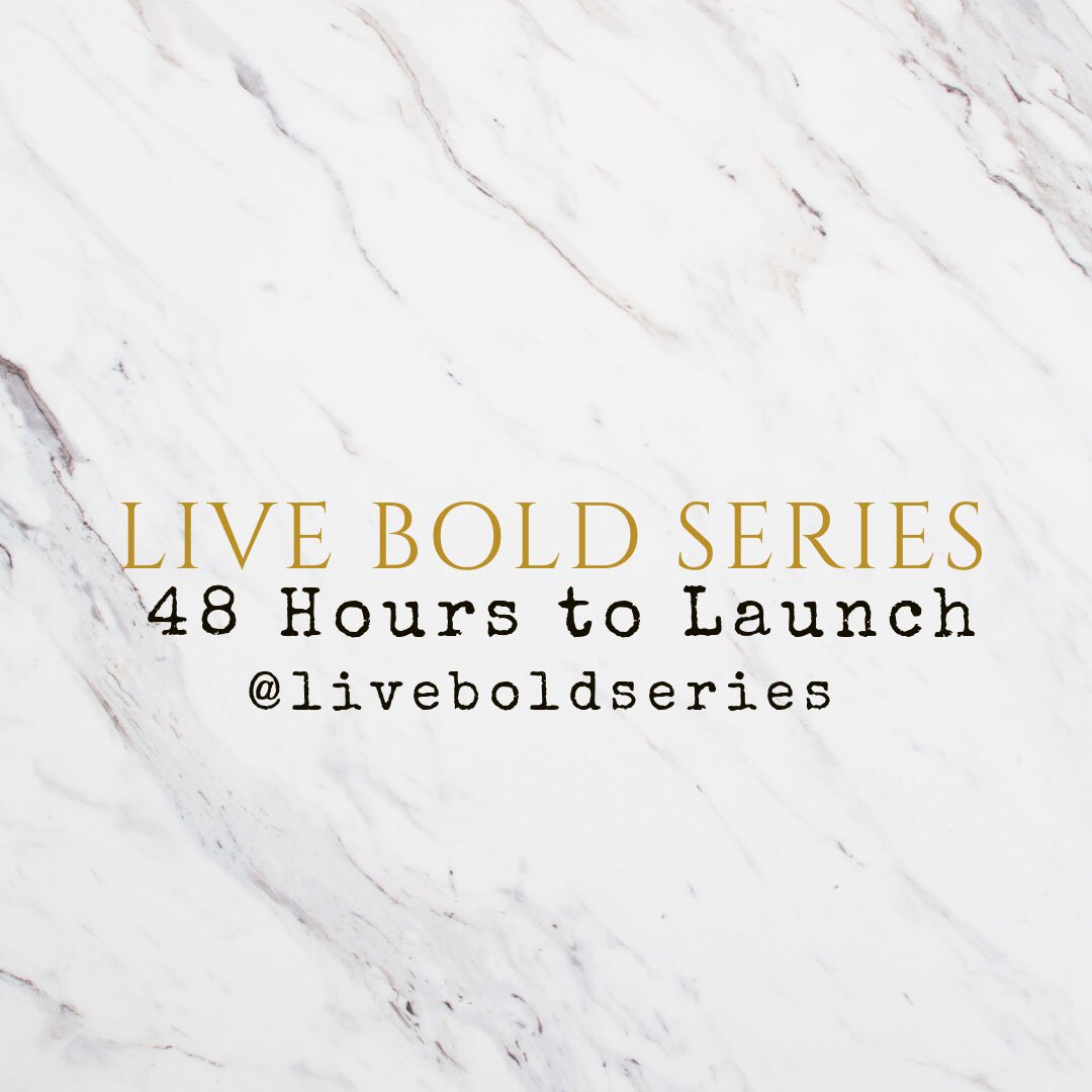 VerseWeek's tweet image. 2 more days!! @LiveBoldSeries