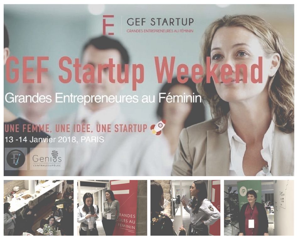#GEFStartUp2018 : nous sommes chez #ParisPionnieres. Déjà une ambiance de feu juste avant les premiers pitchs