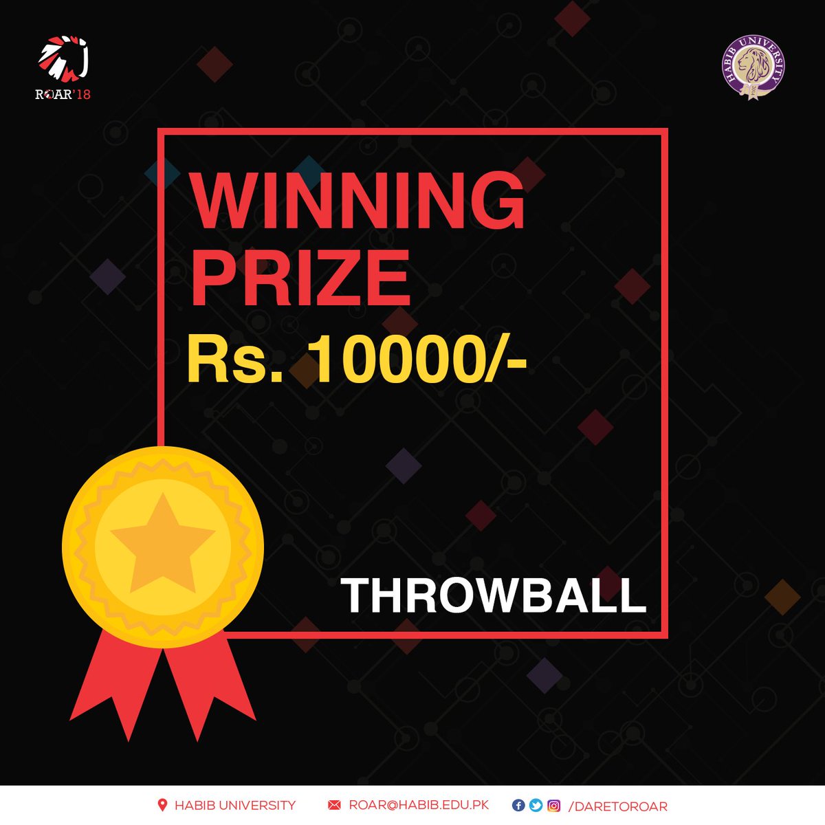 DareToRoar's tweet photo. Winning prizes #daretoroar https://t.co/kgO7c16z09