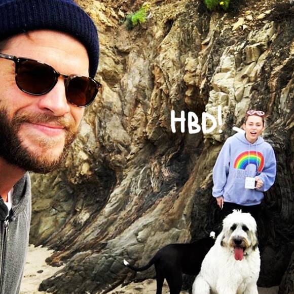 Miley Cyrus Wishes Her \Very Best Friend\ Liam Hemsworth A Happy Birthday! 