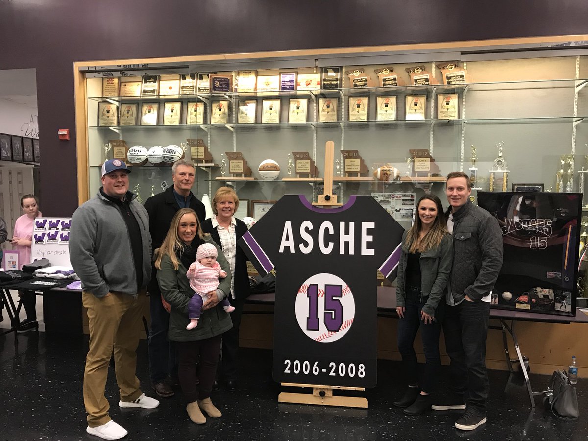 fzwbaseball's tweet photo. Great night at FZW. Honored to recognize @cody_smasche for his #15 jersey retirement. https://t.co/nRmU0j7d9H