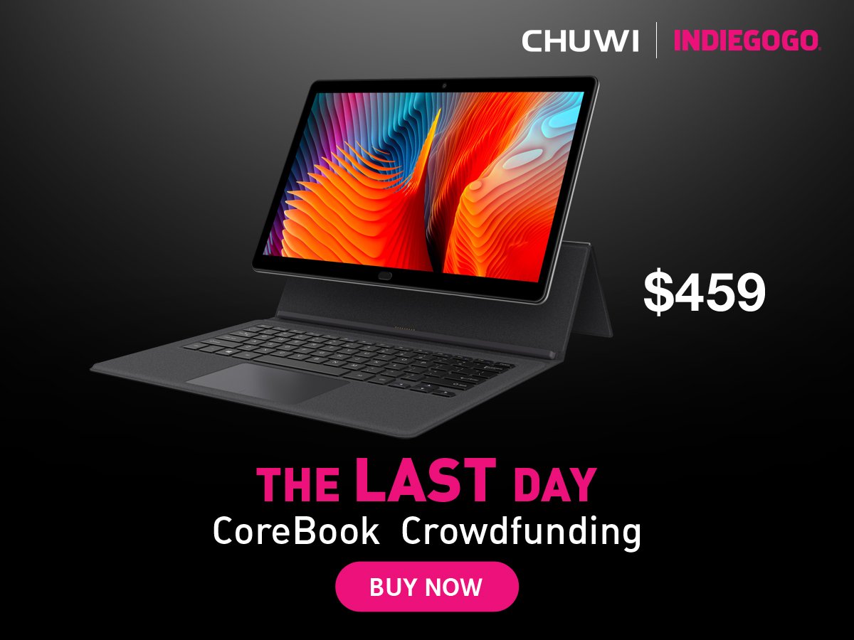 chuwidotcom's tweet image. Equipped with 8GB RAM and 128gbSSD storage, CoreBook stands out from other tablets with low price. Grab the last day to buy it. #Corebook #Indiegogo #Chuwi 
Indiegogo：goo.gl/DQjdbF