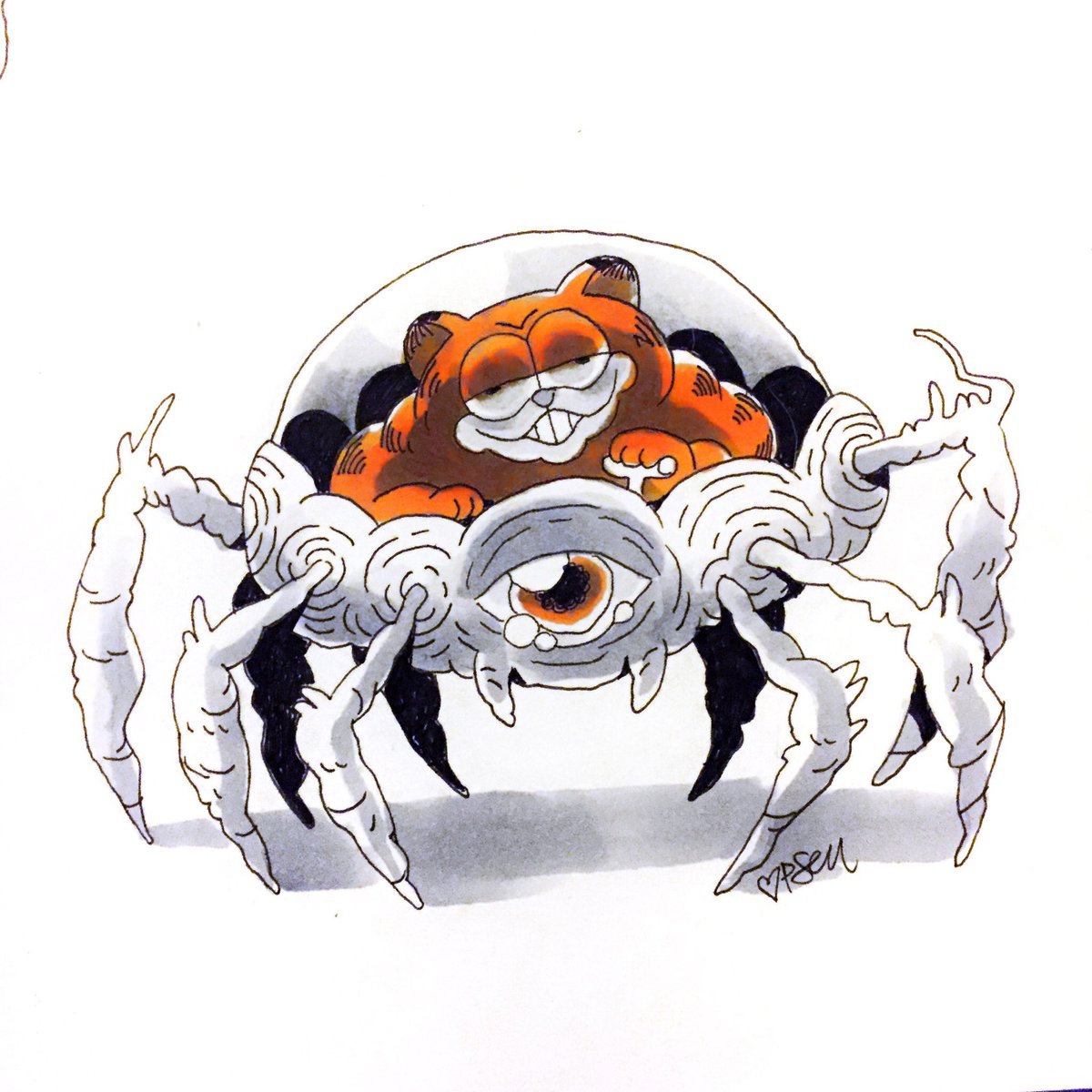 pseudonymjones's tweet image. Garfield Means Business