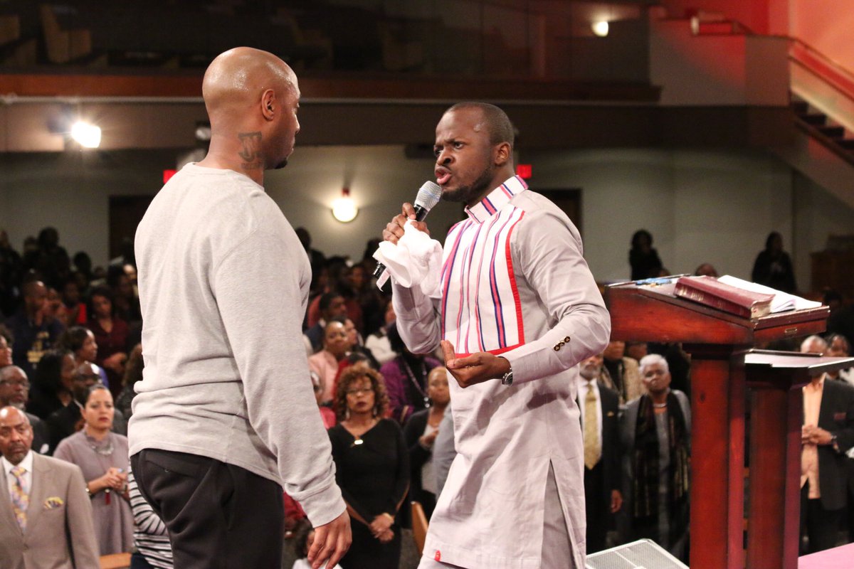 BBCofNJ's tweet photo. About tonight with Prophet @danielamoateng! Looking forward to tomorrow’s service! Join us @12noon! #godsmoving #impact2018 #freshanointing https://t.co/uyfDRG9Pg0