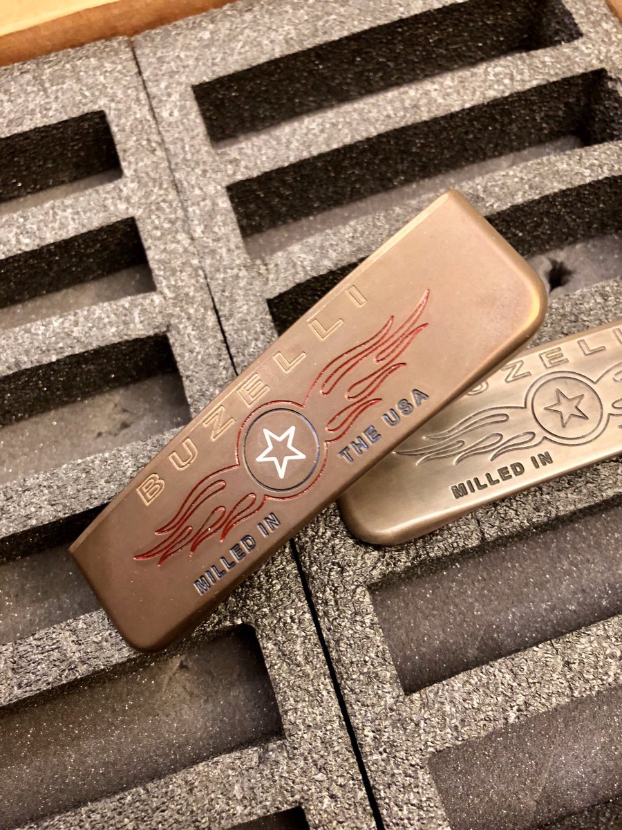 Well we have one left in oil can finish, absolutely guaranteed to patina over time. #rustbucket #AmericanMade #milledputter #buzelliputter