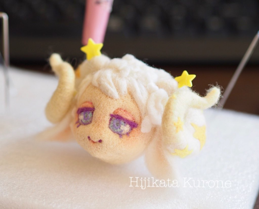 クロネ Mystic Girls 12星座のちびキャラ達を作り始めてます まずはヒツジ座の子から 今日中に体制作に入りたいな ゚ ゚ 顔だけなら獅子座まで作ってるよー 羊毛フェルト クロネ Mystic Girls 12星座のちびキャラ達を作り始めてます まずはヒツジ座の子から 今日中に体制作に入りたいな ゚ ゚ 顔だけなら獅子座まで作ってるよー 羊毛フェルト
