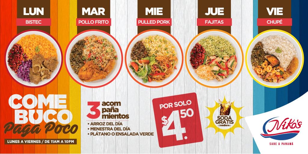 Niko´s Cafe Panama on Twitter "¡Un Cambio para nuestro